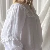 Lace muse pellavapaita, valkoinen