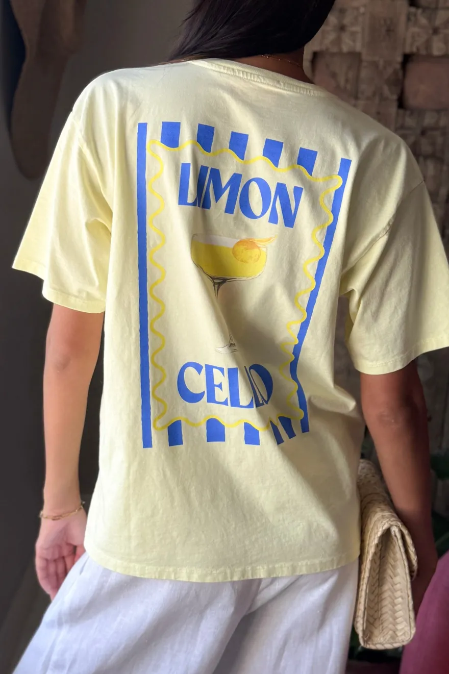 Limon Cello t-paita, keltainen
