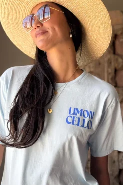 Limon Cello t-paita, vaaleansininen