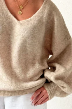 Lotta neule, beige
