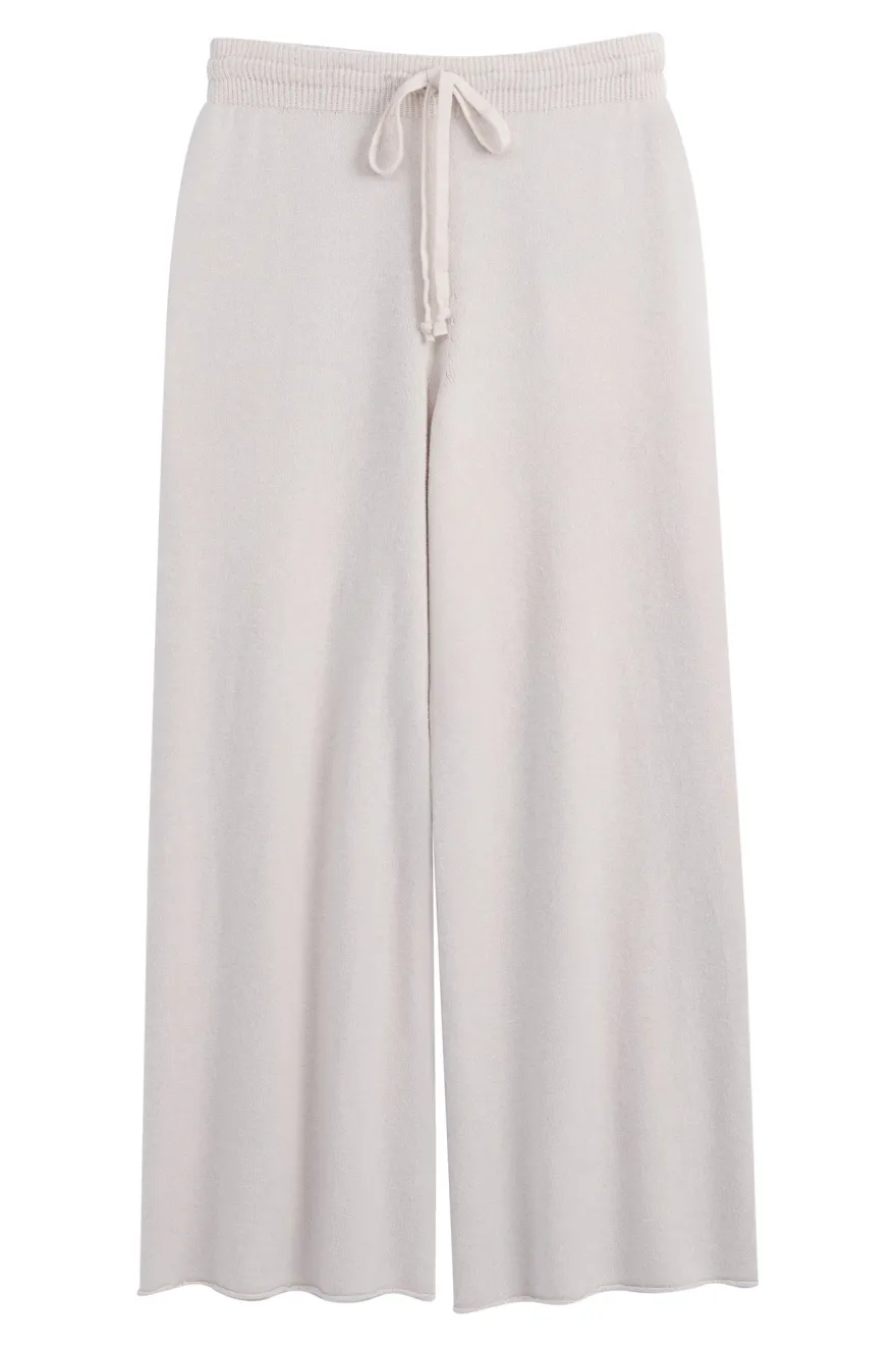 Lounge neulehousut, light beige
