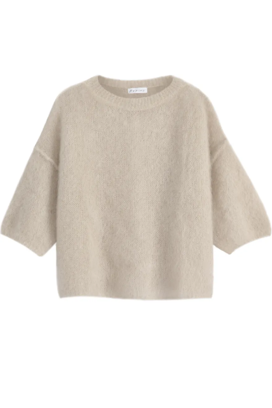 Love spell mohairneule, beige