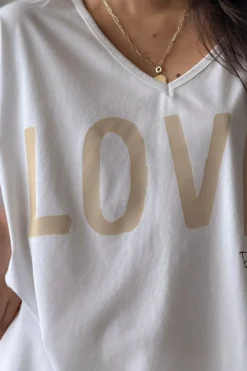 Love t-paita, valkoinen