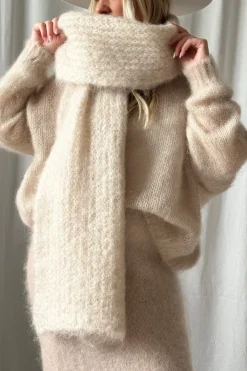 Magic mohairhuivi, beige