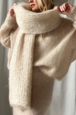 Magic mohairhuivi, beige