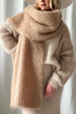 Magic mohairhuivi, caramel