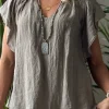 Maiken pellavapaita, taupe