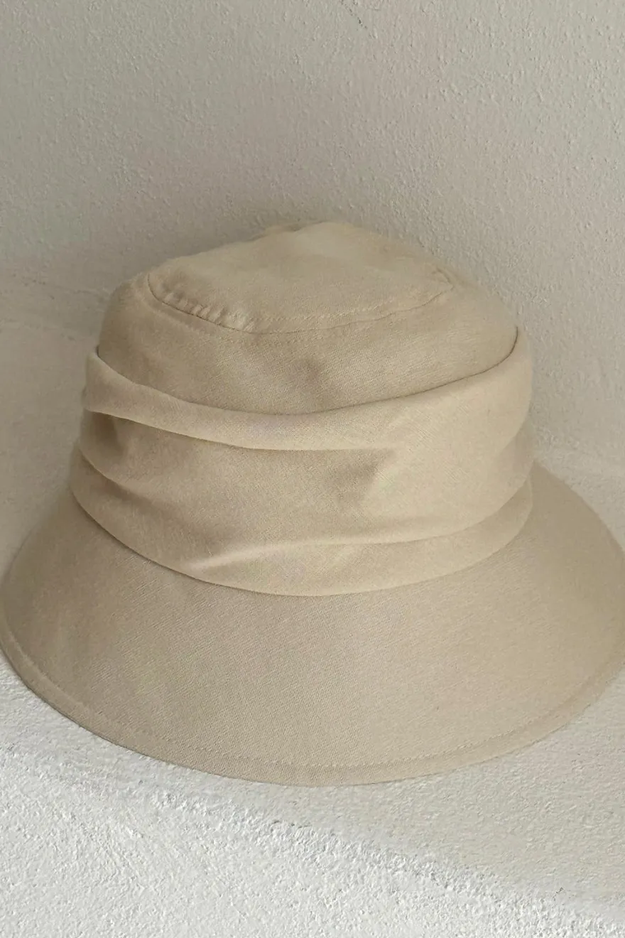 Meryl puuvillahattu, off white