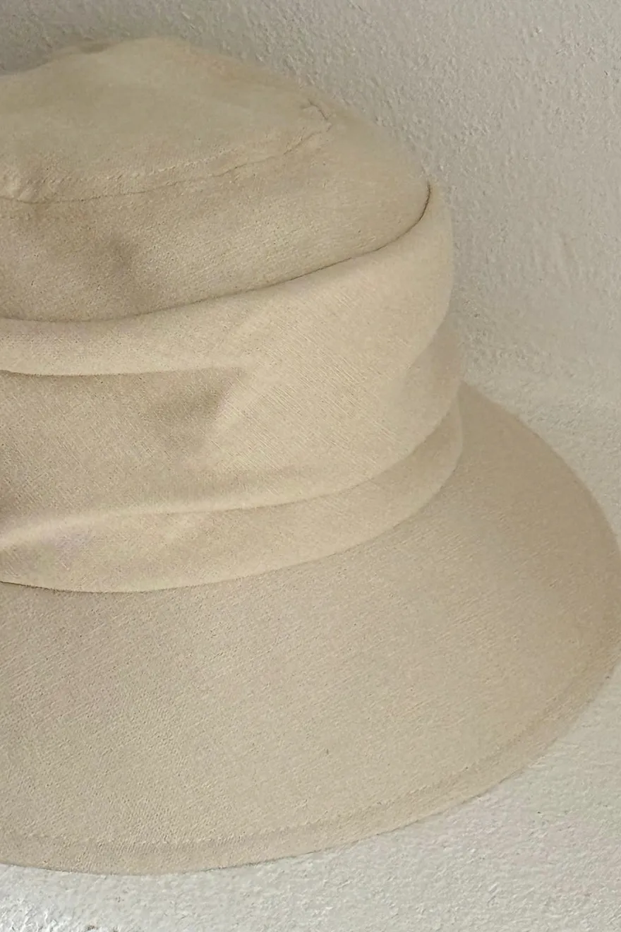 Meryl puuvillahattu, off white