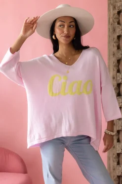 Message neule, CIAO light pink