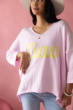 Message neule, CIAO light pink