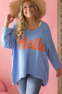 Message neule, HELLO light blue