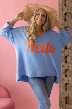 Message neule, HELLO light blue