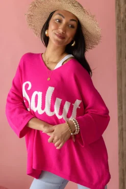Message neule, SALUT fuchsia