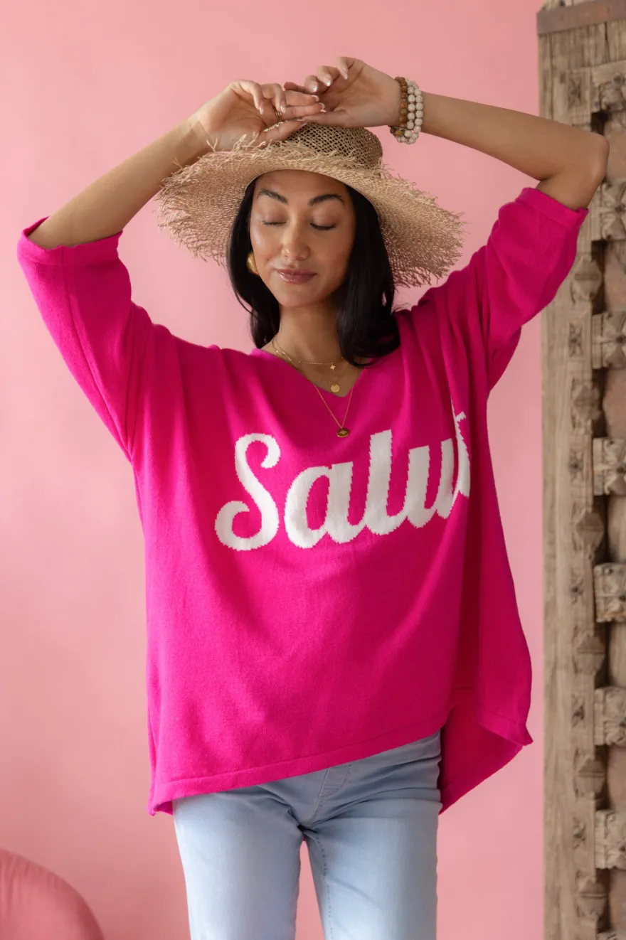 Message neule, SALUT fuchsia