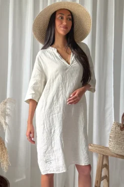 Natalie pellavatunika, hiekka