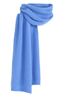 Nice mohairhuivi, heavenly blue