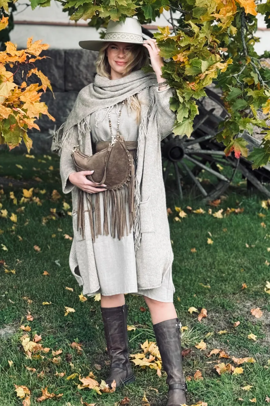 Nolan neulehuivi, beige