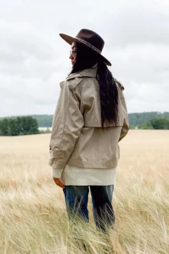 Oxford trenssitakki, beige