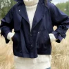 Oxford trenssitakki, navy