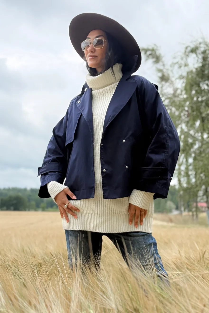 Oxford trenssitakki, navy