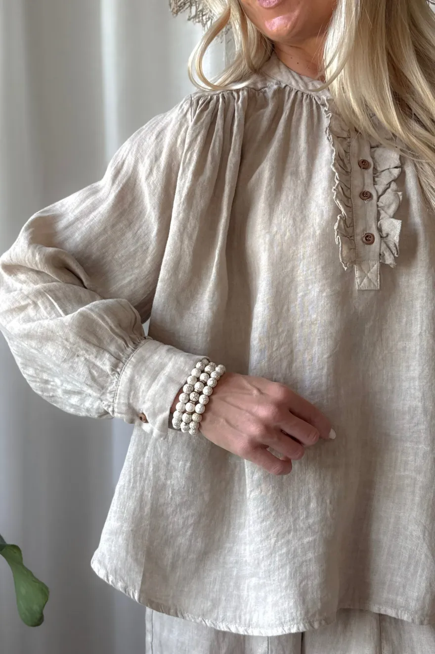 Rosalie pellavapaita, cashmere