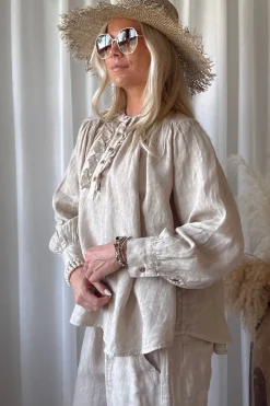 Rosalie pellavapaita, cashmere