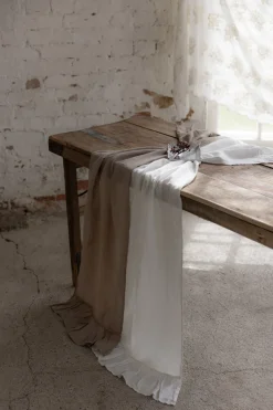 Rustic pellava kaitaliina, cashmere