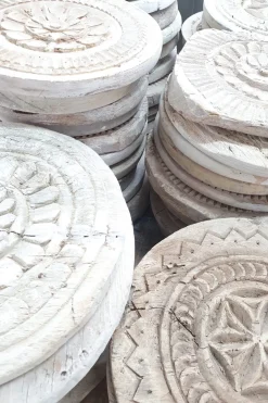 Salak chapati lautanen, vaalea
