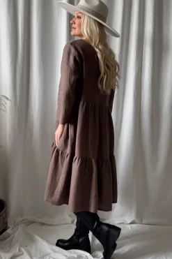 Sarah pellavamekko, coffee