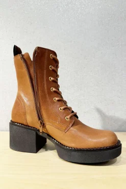 Selma nahkanilkkurit, cognac