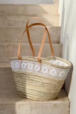 Shabby lace korikassi