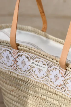 Shabby lace korikassi
