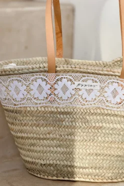 Shabby lace korikassi