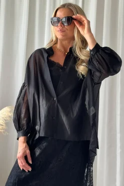 Soft Light tencel pusero, musta