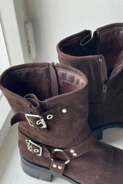 Spark suede saappaat, tummanruskea