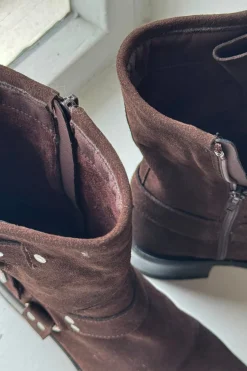 Spark suede saappaat, tummanruskea