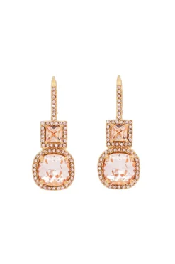 Tamara crystal korvakorut, peach