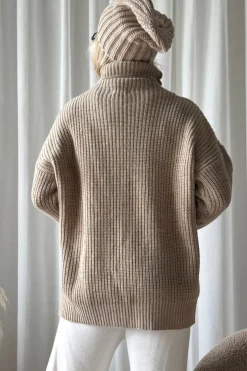 Wilson villasekoitepooloneule, beige