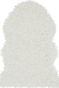 Wooly matto, ivory